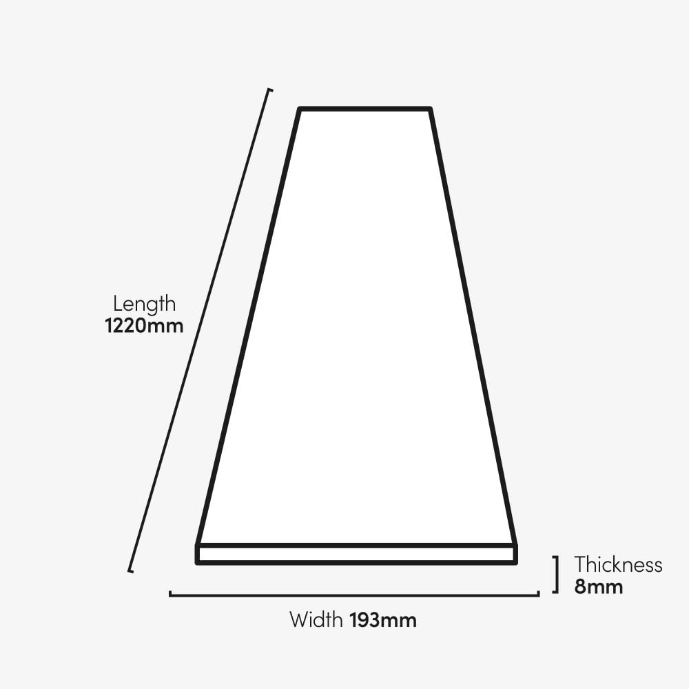 Sonoma Oak - Lustre 8mm High Gloss Laminate Flooring (84875)