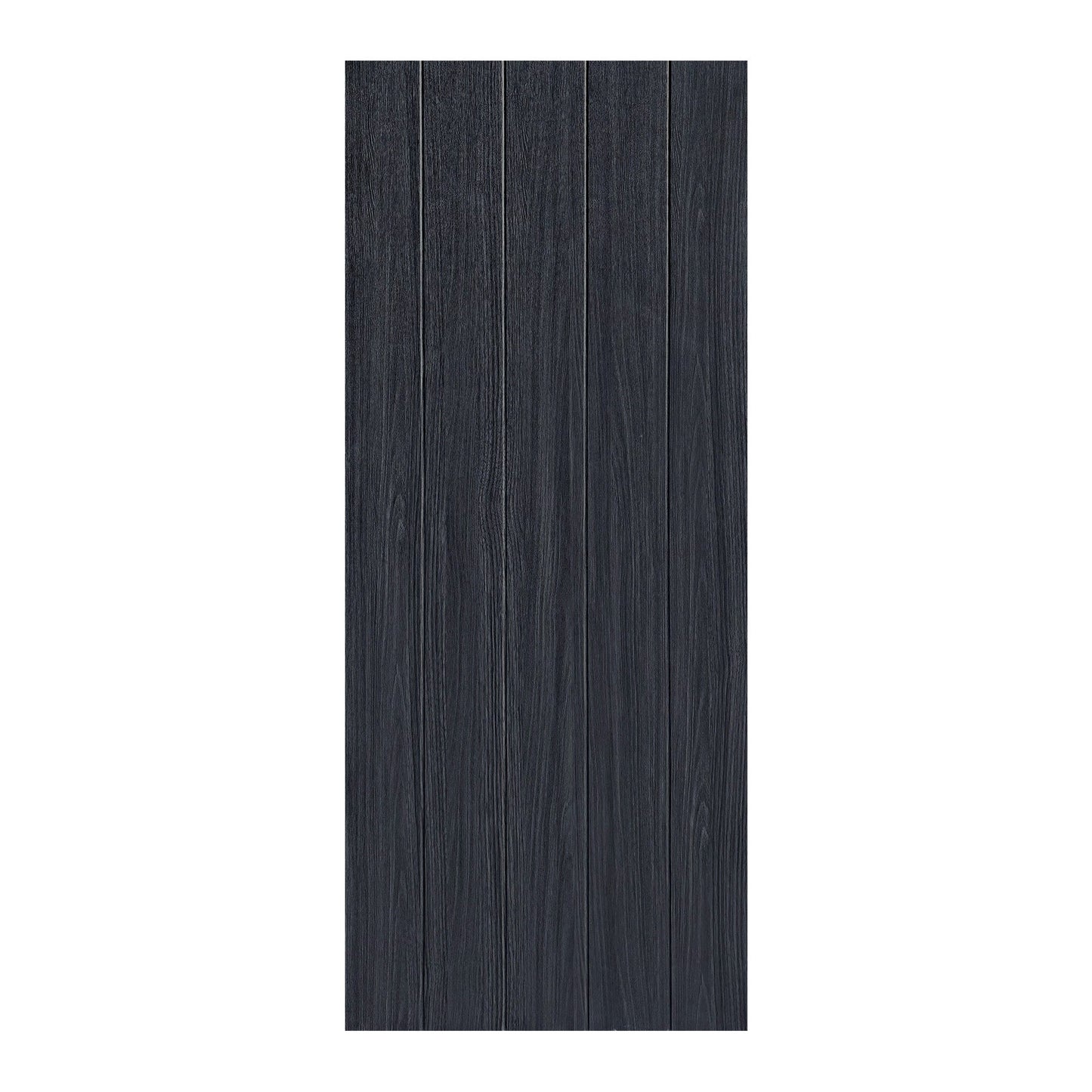 Black Internal Fully Finished Cottage Laminate Door