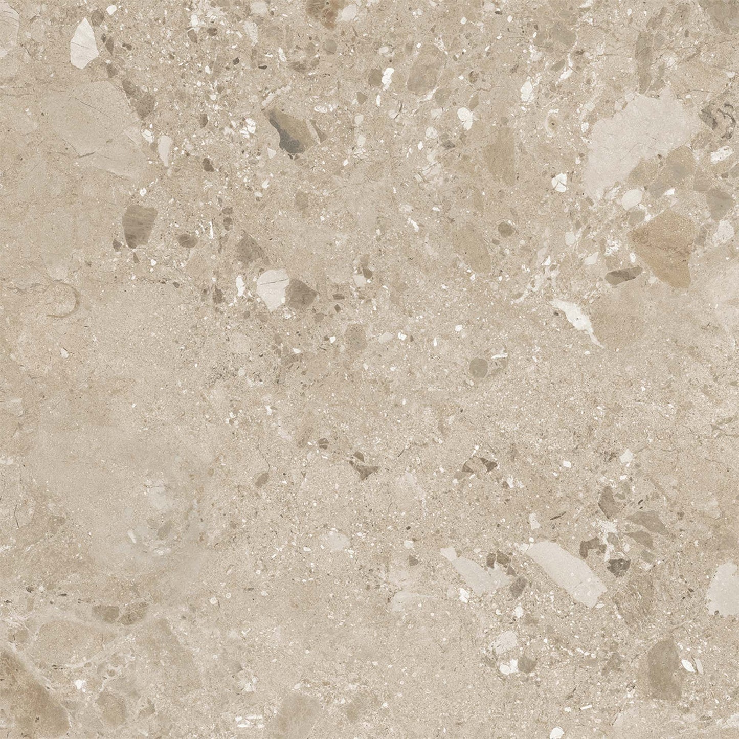 Beige Matt - Terazzia Smooth Porcelain Wall & Floor Tile