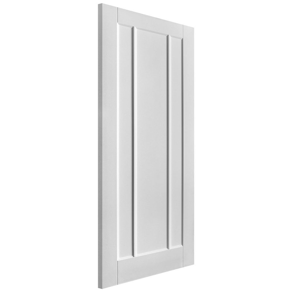 B-Grade White Internal Primed Toledo 3 Panel Door