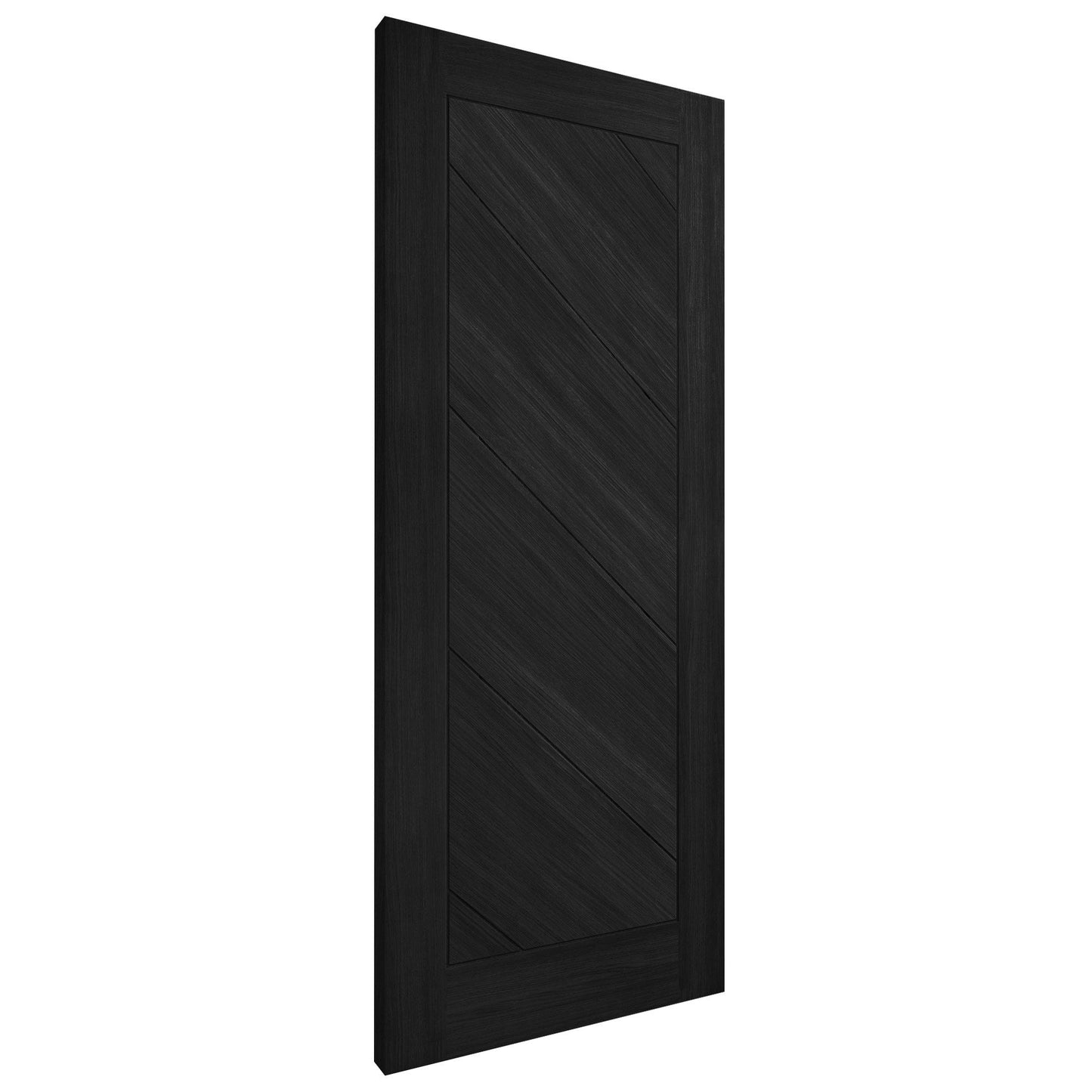 B-Grade Black Internal Fully Finished Endure Laminate Stockholm FD30 Fire Door