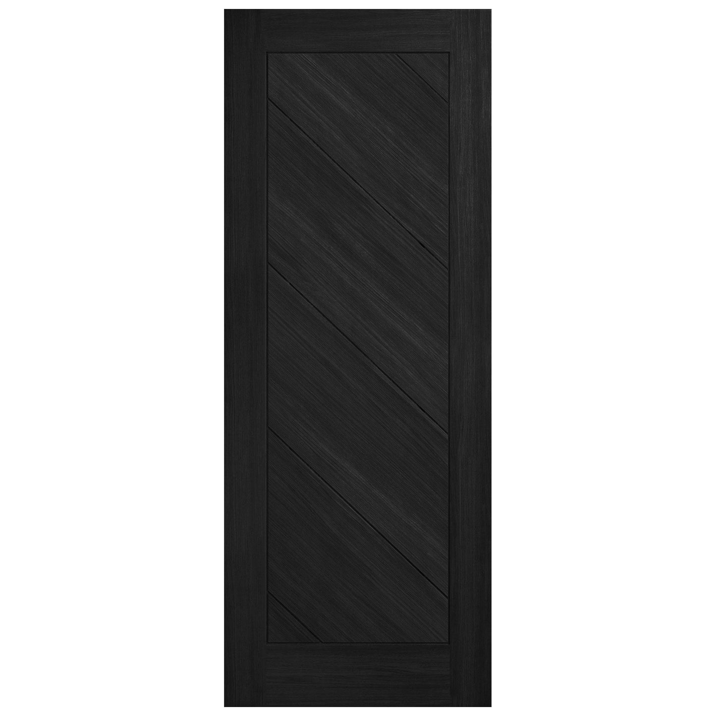 B-Grade Black Internal Fully Finished Endure Laminate Stockholm FD30 Fire Door