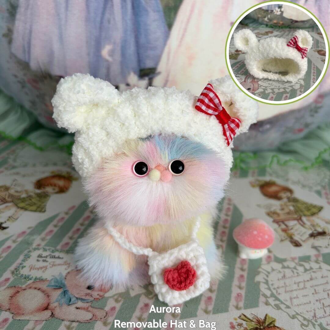Fluffy Hoodie Kittens