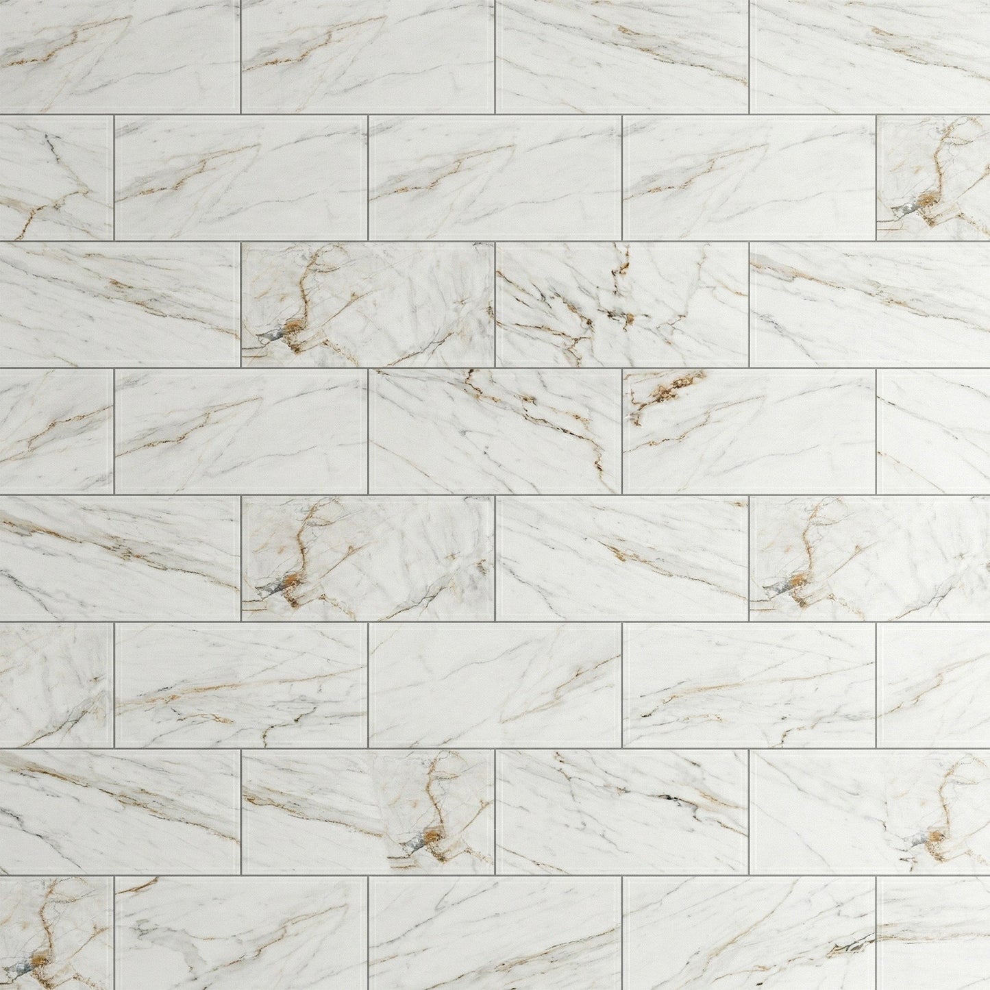 Marble Arcola - Lustre Stone 8mm High Gloss Laminate Flooring