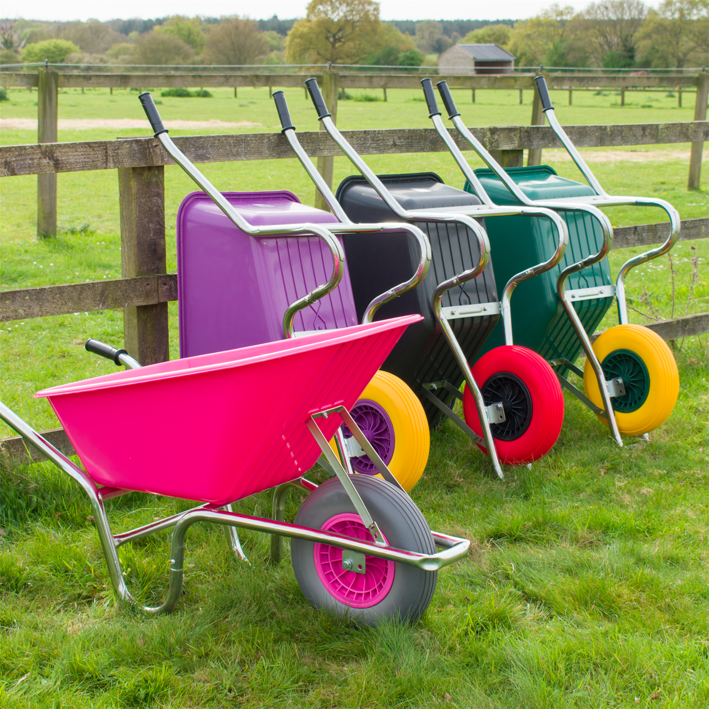 110L Heavy Duty Garden Wheelbarrows