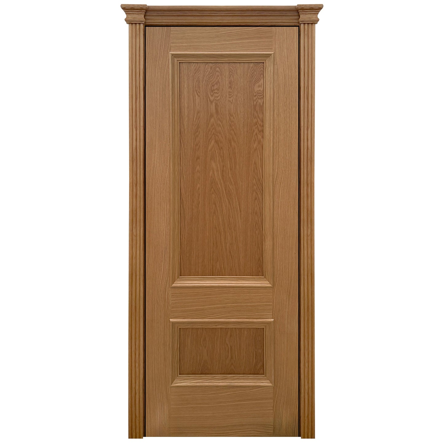 Oak Internal Fully Finished Mayfair 2 Panel Fire Door