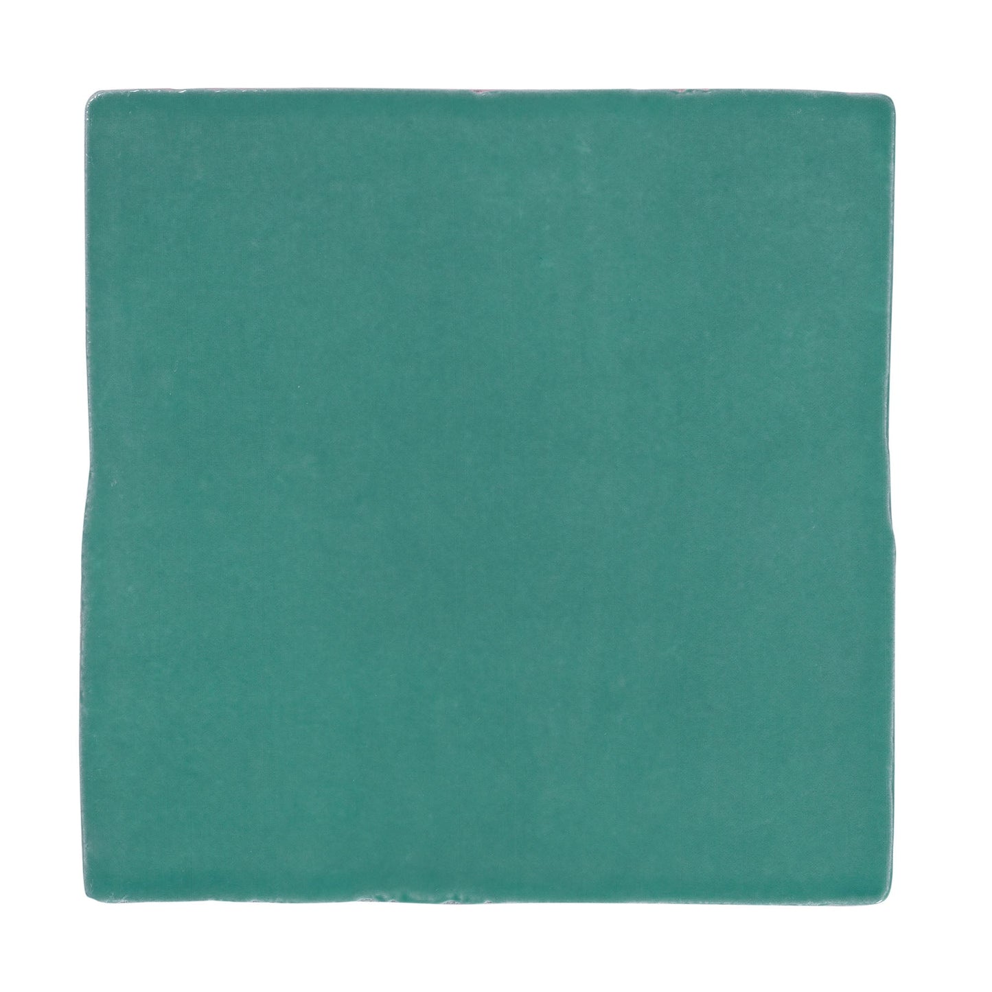 Turquoise Gloss - Vivid Smooth Ceramic Wall Tile Sample