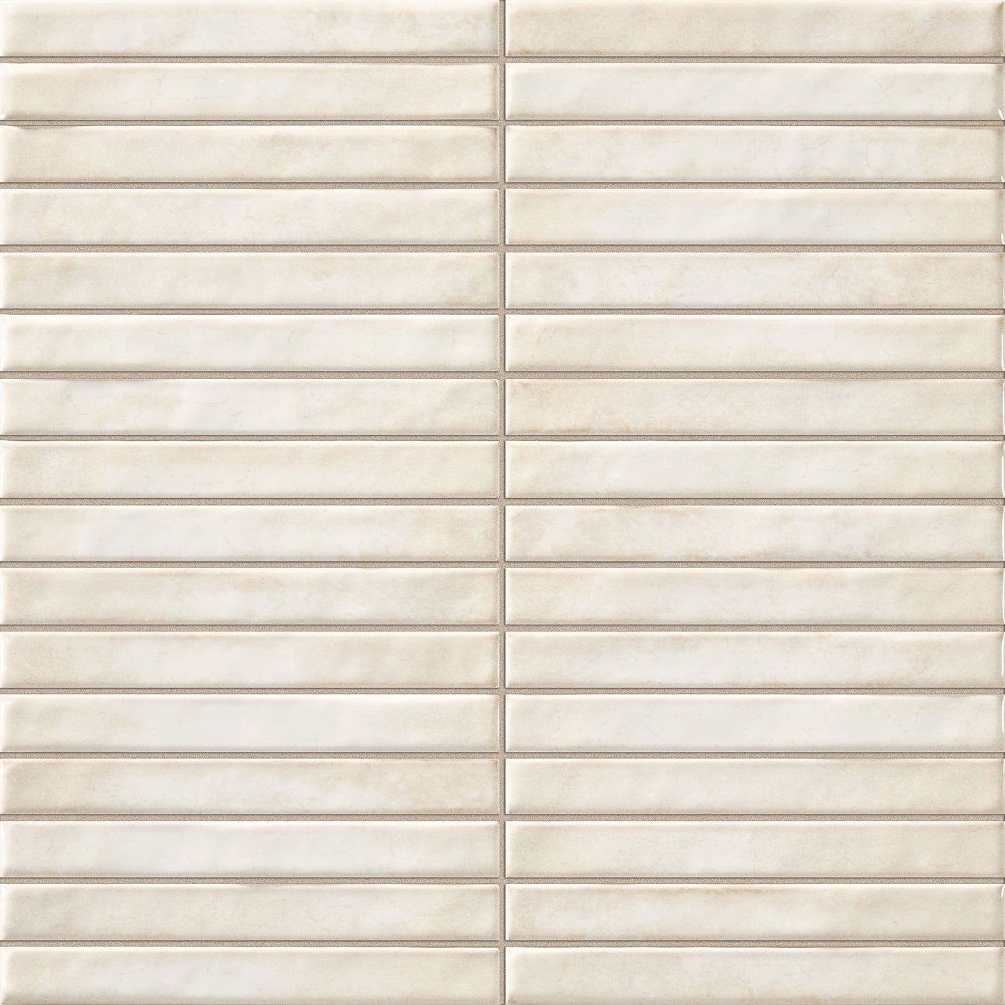 Pearl Gloss - Elara Smooth Linear Ceramic Wall Tile Sample
