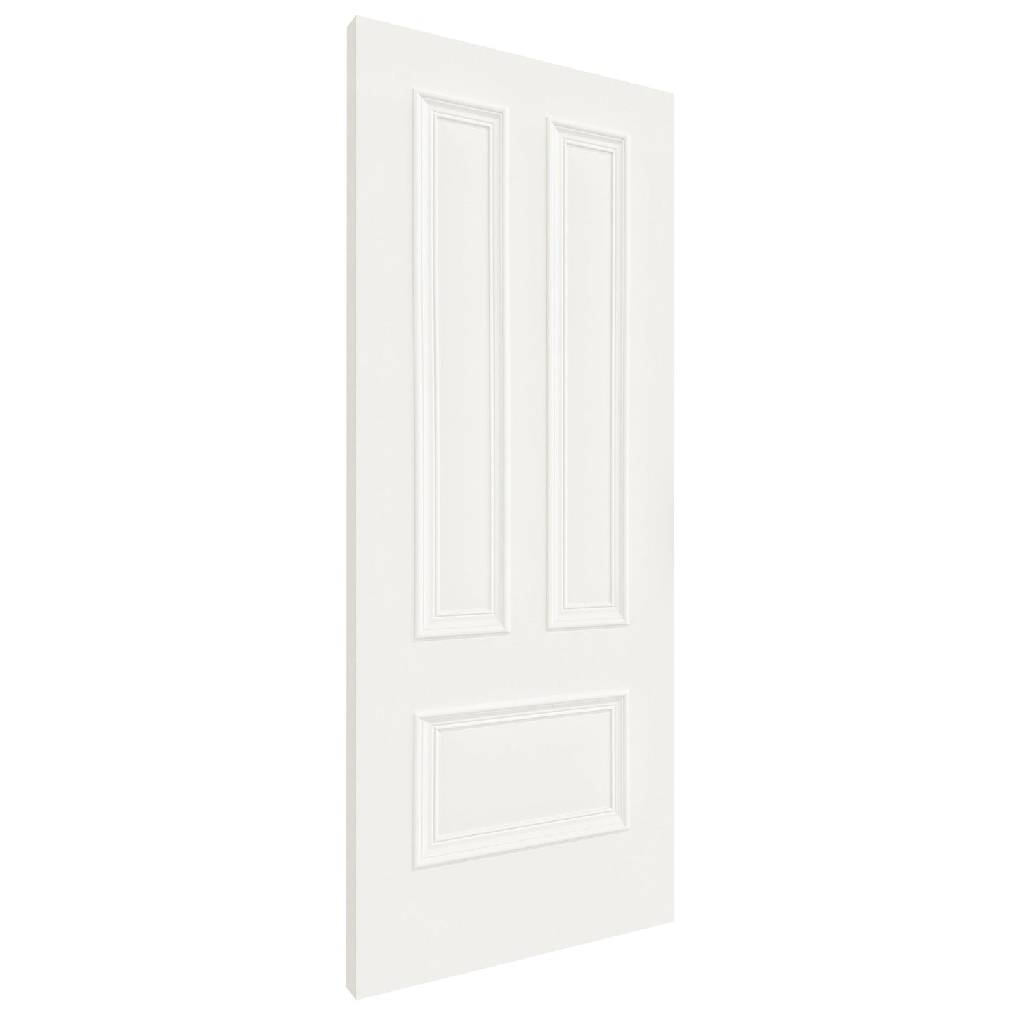White Internal Fully Finished Belgravia 3 Panel Door